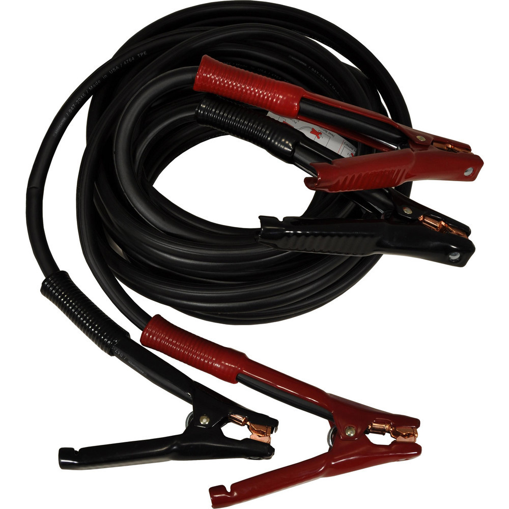 Booster Cables; Cable Type: Booster Cable ; Wire Gauge: 1/0 AWG ; Wire Material: Copper ; Cable Length: 20.000 ; Function: Extra Heavy-Duty Booster Cable ; Cable Color: Red; Black