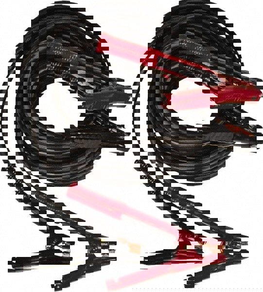 Booster Cables; Cable Type: Heavy-Duty Booster Cable ; Wire Gauge: 1/0 AWG ; Cable Length: 25 ; Cable Color: Black; Red ; Amperage: 800