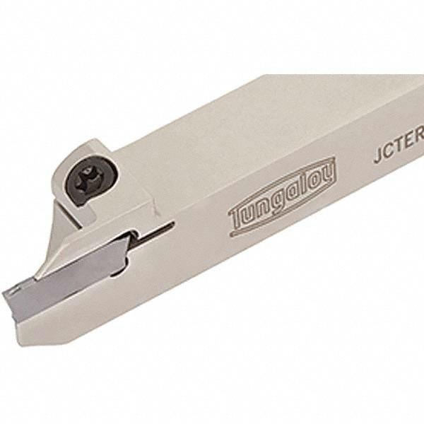 Indexable Grooving-Cutoff Toolholder: JCTER1212X2T12, 2 mm Min Groove Width, Right Hand