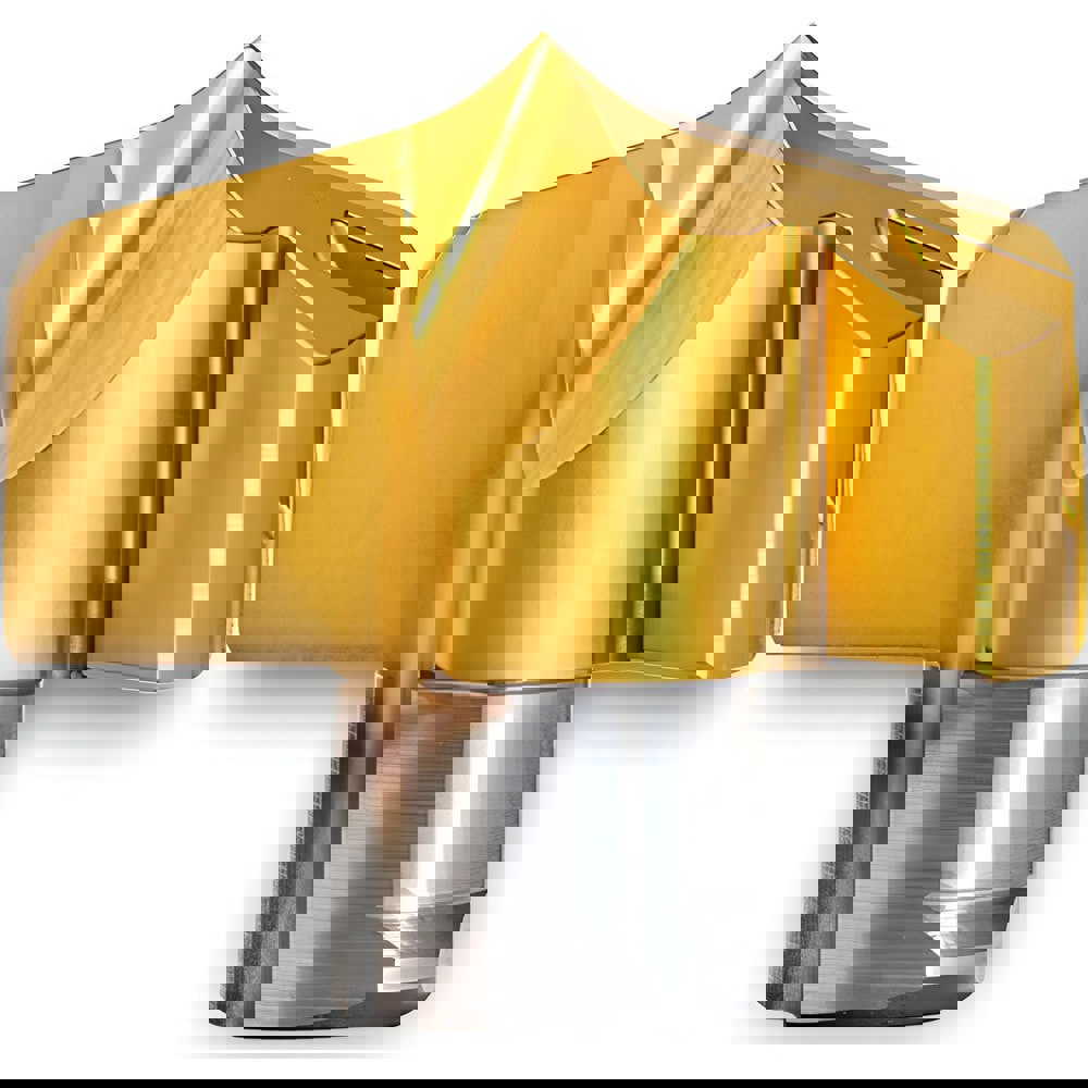 Replaceable Drill Tips; Cutting Diameter (Decimal Inch): 0.9055 ; Point Angle: 140.00 ; Tip Material: Solid Carbide ; Manufacturer Grade: IN2505 ; Series: TPC ; Coating Process: PVD