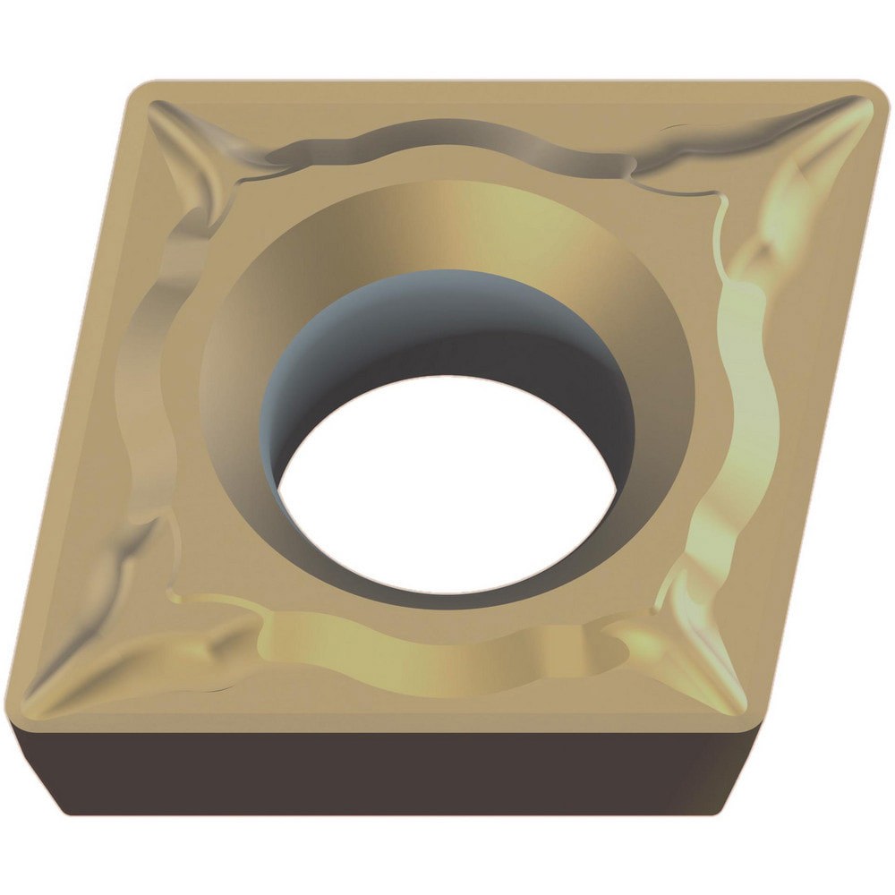 Turning Inserts; Relief Angle: 11.000 ; Insert Style: CPMH ; Corner Radius (mm): 0.80 ; Corner Radius (Inch): 1/32 ; Corner Radius (Decimal Inch): 0.0312 ; Included Angle: 80.00