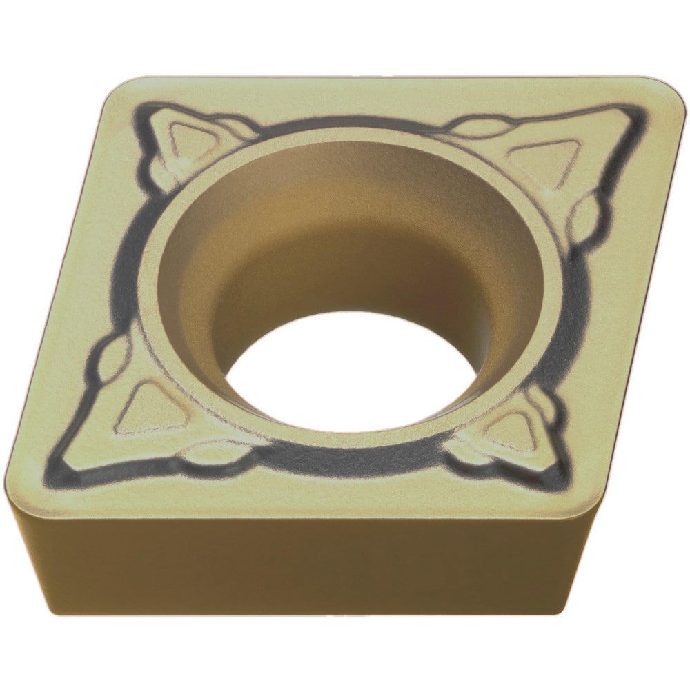 Turning Inserts; Relief Angle: 11.000 ; Insert Style: CPMH ; Corner Radius (mm): 0.40 ; Corner Radius (Inch): 1/64 ; Corner Radius (Decimal Inch): 0.0156 ; Included Angle: 80.00