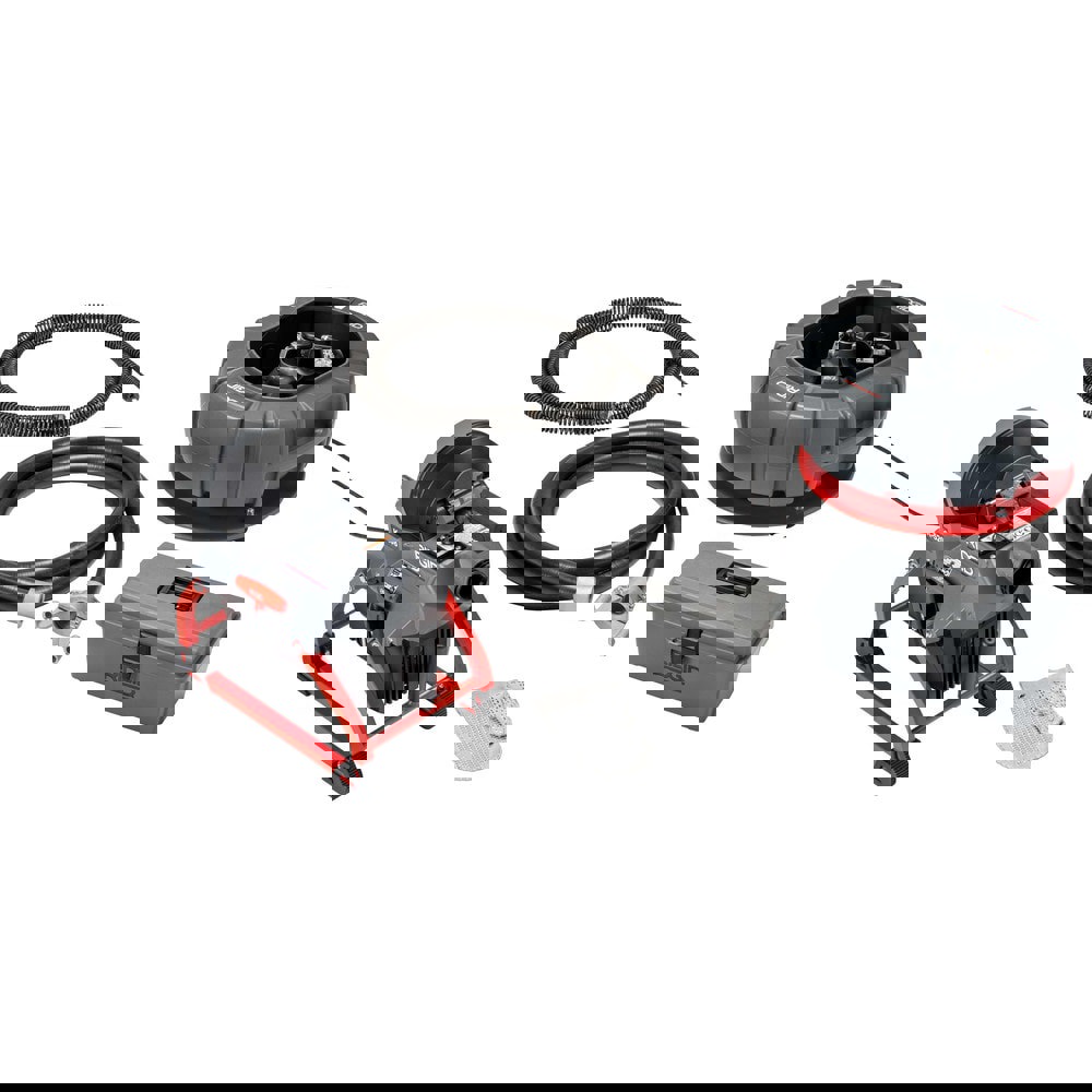 Electric & Gas Drain Cleaning Machines; Machine Type: Sectional ; For Use With: Drain Lines ; For Minimum Pipe Size: 2in ; For Maximum Pipe Size: 8in ; Overall Length: 48.00in ; Overall Width: 32in