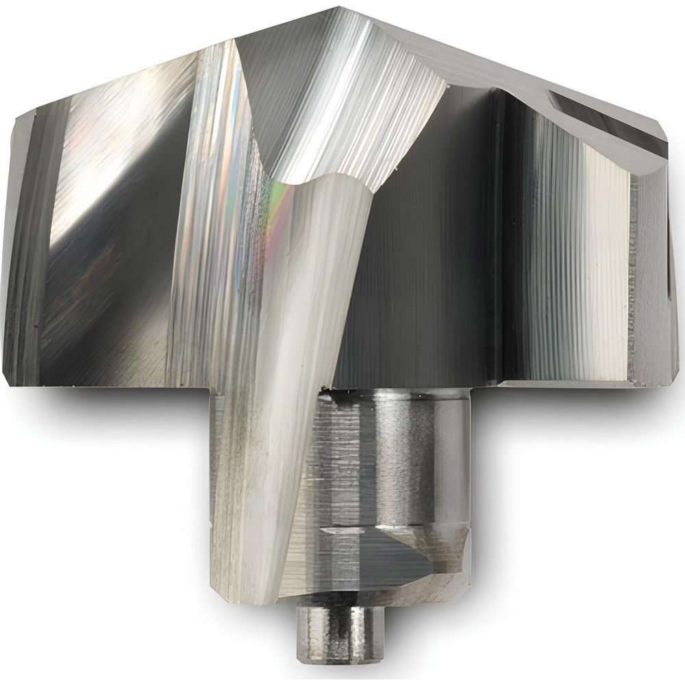Replaceable Drill Tips; Cutting Diameter (Decimal Inch): 0.2500 ; Point Angle: 140.00 ; Tip Material: Solid Carbide ; Manufacturer Grade: IN05S ; Series: TNA ; Coating Process: Uncoated