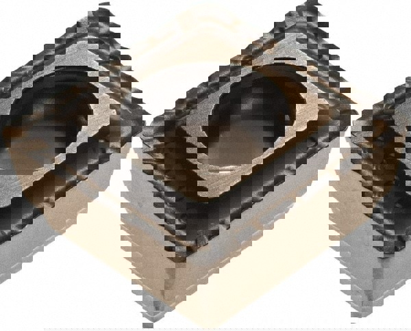 Turning Insert: P4840P-7R-E67 WKP35S, Solid Carbide - TiCN, Al2O3 & TiCN Coated, Right Hand, 8.7 mm Long, 12.7 mm Inscribed Circle, 0.8 mm Corner Radius, 80 &deg; Square, Series 7RP4840P