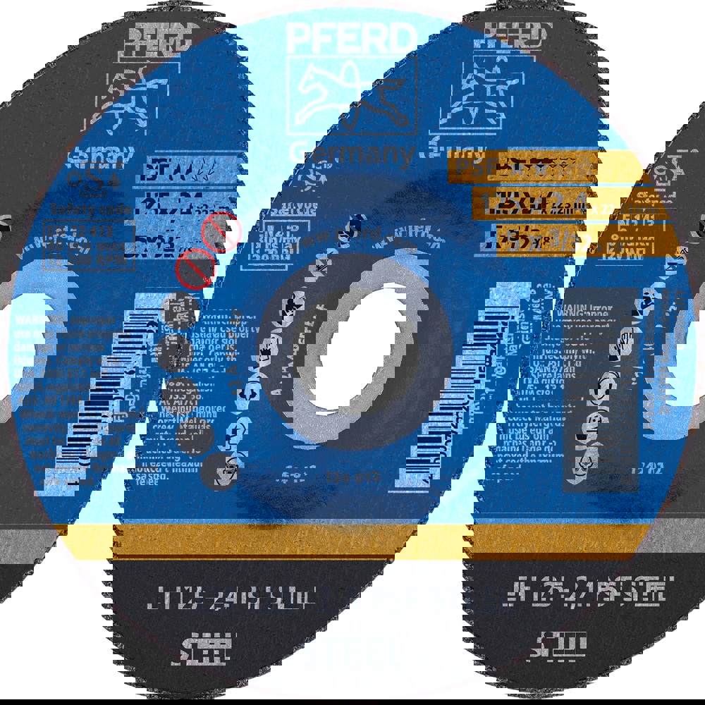 Depressed Grinding Wheel: Type 27 & Type 42, 5
