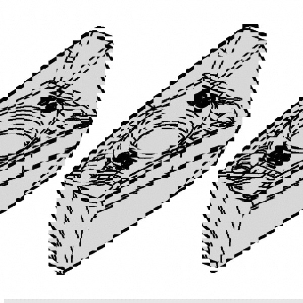 Milling Insert: EDPT140416PDERHD, KCSM40, Solid Carbide