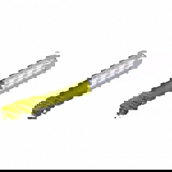 Spiral Flute Tap: M3x0.5, Metric, 3 Flute, Plug, 6H Class of Fit, Cobalt, Oxide Finish