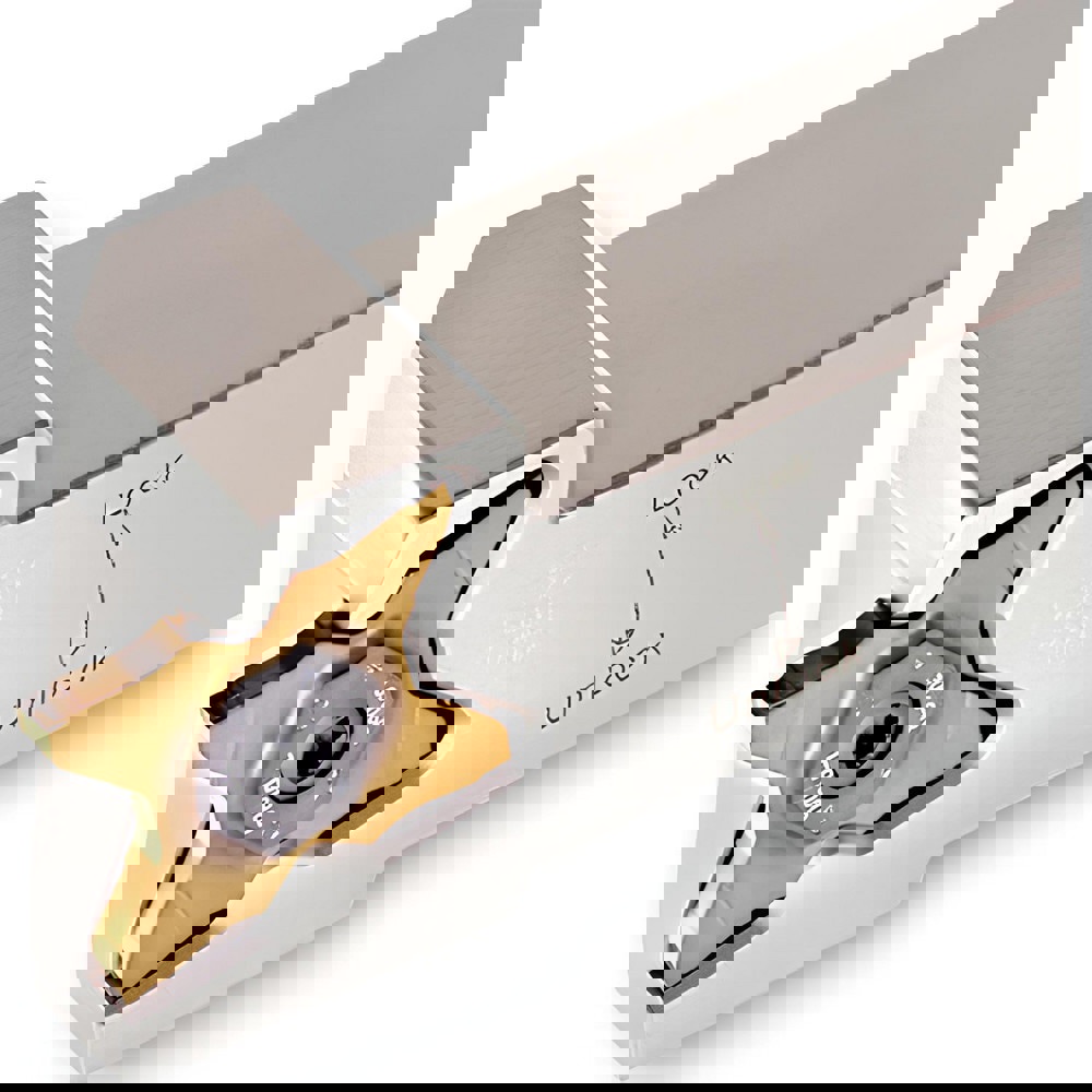 Indexable Grooving-Cutoff Toolholder: TQHL16-34, 0.059 to 0.157