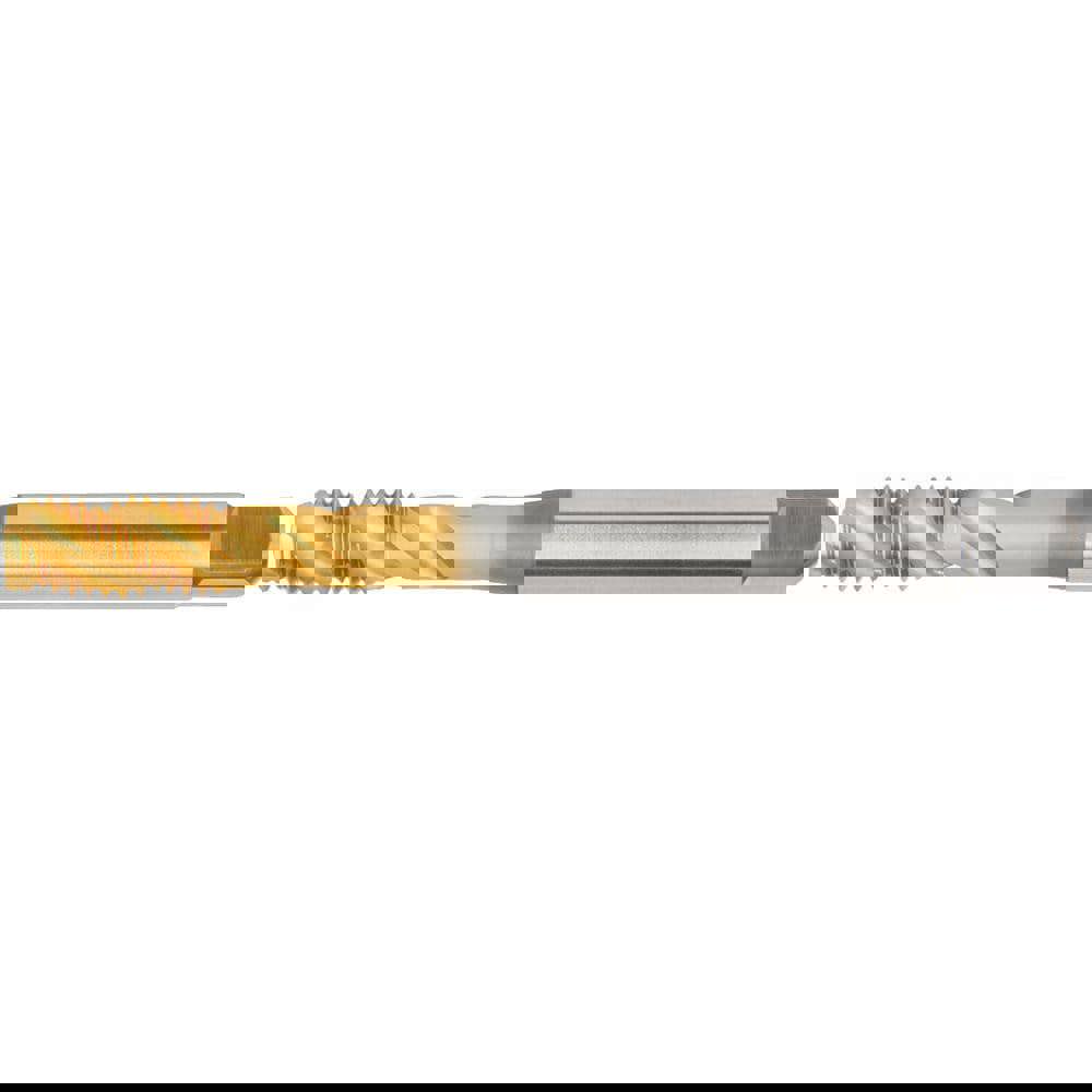 Spiral Flute Tap: 1/2-20 UNF, 3 Flutes, Modified Bottoming, 2B Class of Fit, High Speed Steel, Black Oxide Coated