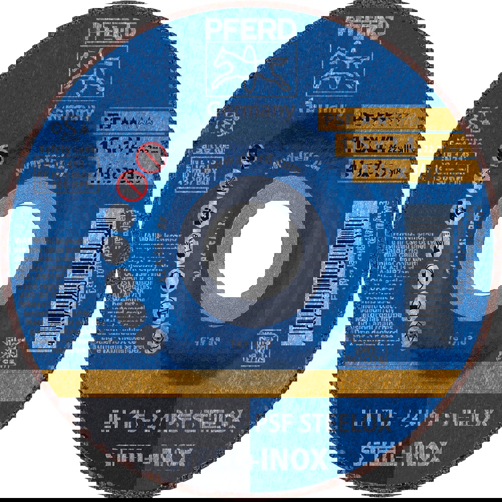 Depressed Grinding Wheel: Type 27 & Type 42, 4-1/2