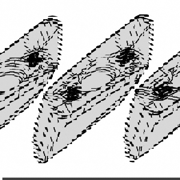 Milling Insert: EDPT10T308PDERHD, KCSM40, Solid Carbide