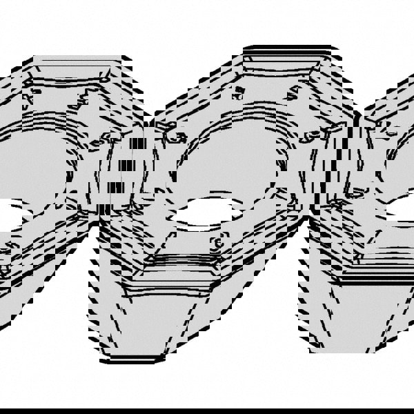 Milling Insert: OFKT06L5AFENGB, KCSM40, Solid Carbide