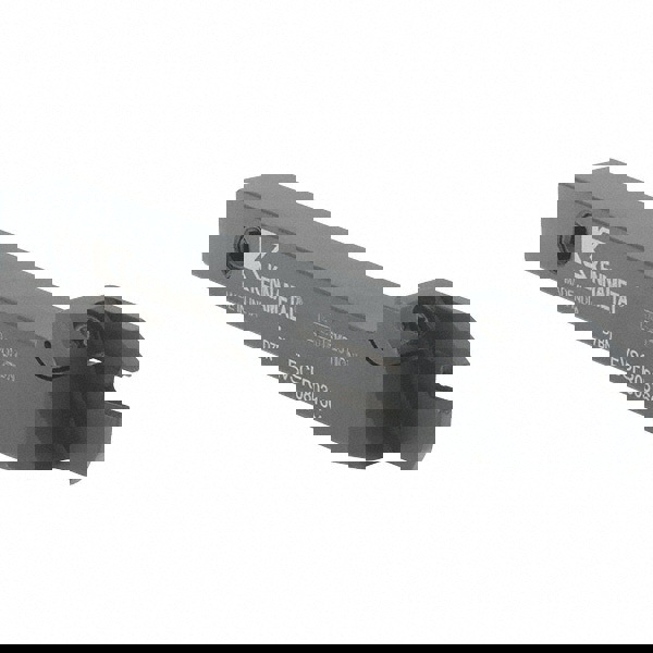 Indexable Grooving-Cutoff Toolholder: EVSCFR080316C, 3 to 3 mm Groove Width, 16 mm Max Depth of Cut, Right Hand