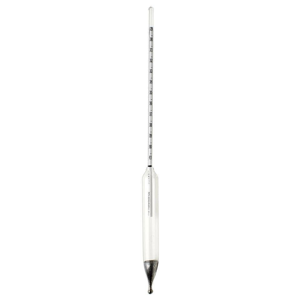 305mm Long, Steel Baume Heavy Hydrometer