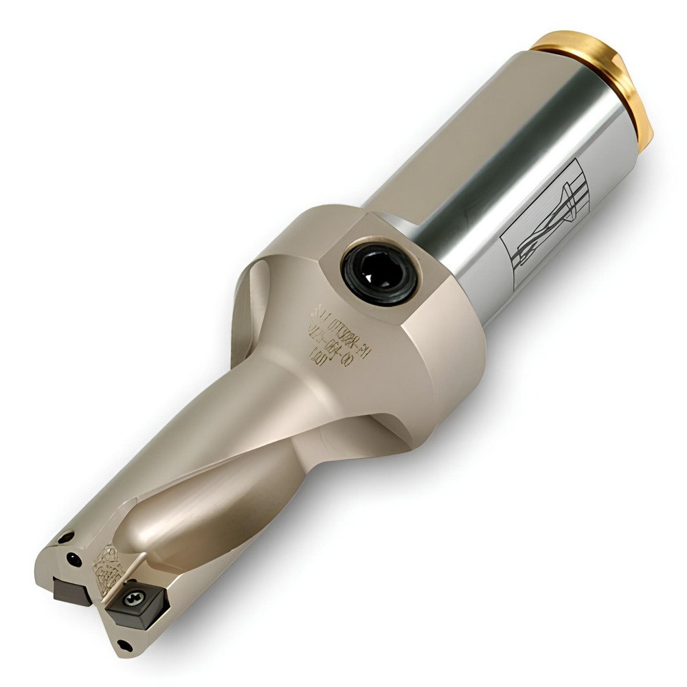 Drill Bodies; Maximum Drill Depth: 2.5600in ; Drill Depth by Diameter Ratio: 2xD ; Maximum Depth of Cut (Decimal Inch): 2.5600 ; Shank Type: Weldon Shank ; Shank Diameter (Inch): 1-1/4 ; Cutting Direction: Right Hand