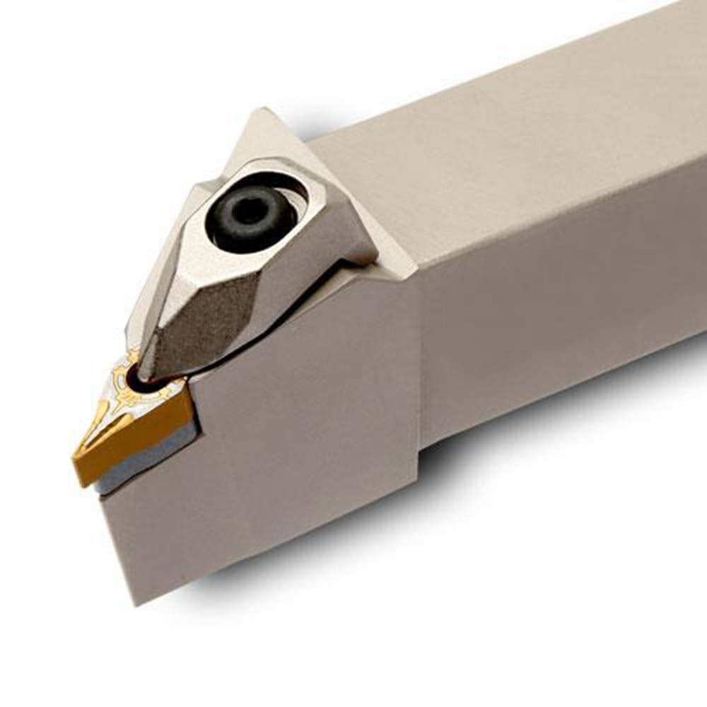 Indexable Turning Toolholders; Toolholder Style: TVJNL ; Lead Angle: 93.0 ; Insert Holding Method: Clamp ; Shank Width (Inch): 3/4 ; Shank Height (Inch): 3/4 ; Overall Length (Decimal Inch): 4.5000