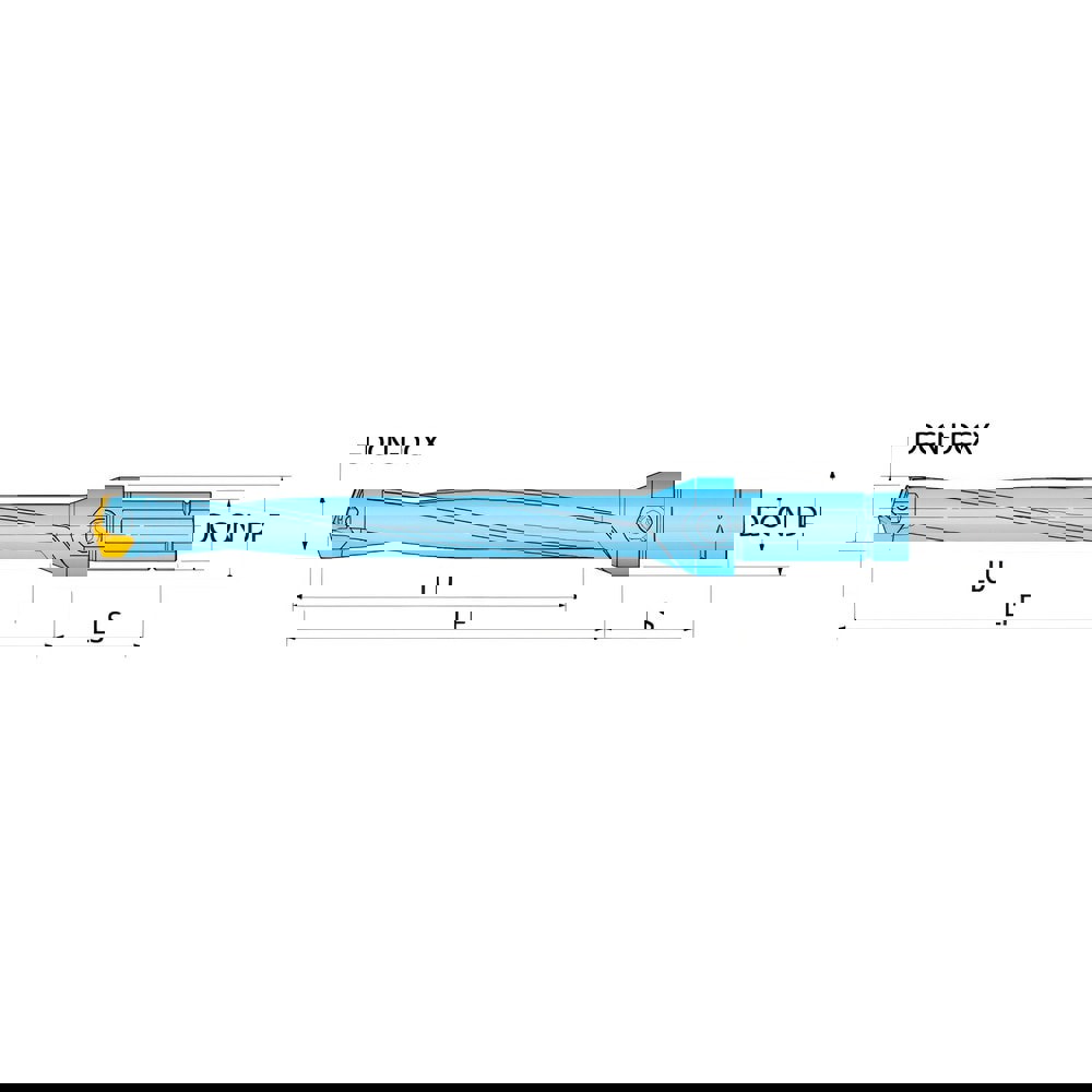 Replaceable-Tip Drill: 1.063 to 1.0984