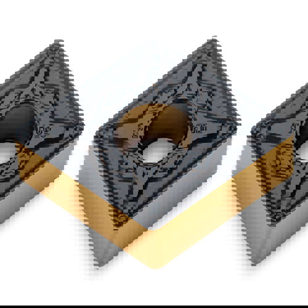 Turning Inserts; Insert Style: CNMG ; ANSI Size Code: 432 ; ISO Size Code: 120408 ; Insert Shape: C - Diamond (Rhombic) 80-Deg ; Included Angle: 80 ; Inscribed Circle (Inch): 1/2
