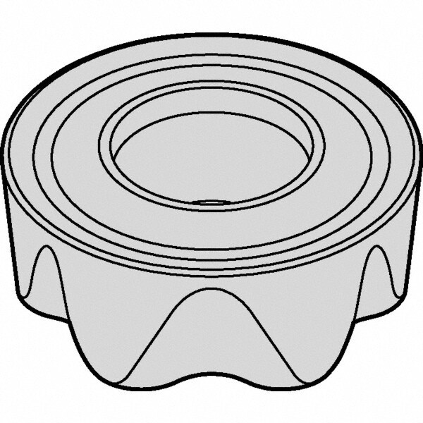 Milling Insert: RCGT250900SHF, KCSM40, Solid Carbide
