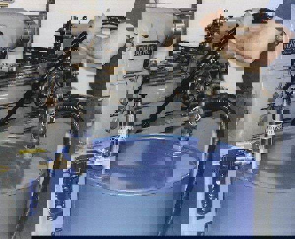 Hand-Operated Drum Pumps; Pump Type: 2-Way Drum ; For Use With: Coolant; Sludge; Spills; Tramp Oil ; Drum Size: Up to 55 gal ; Hose Length (Feet): 10.00 ; Gpm: 36.00