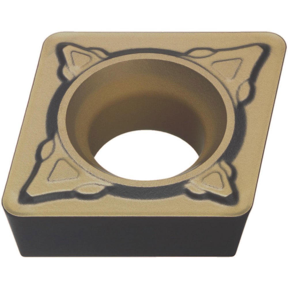 Turning Inserts; Relief Angle: 11.000 ; Insert Style: CPMH ; Corner Radius (mm): 0.40 ; Corner Radius (Inch): 1/64 ; Corner Radius (Decimal Inch): 0.0156 ; Included Angle: 80.00