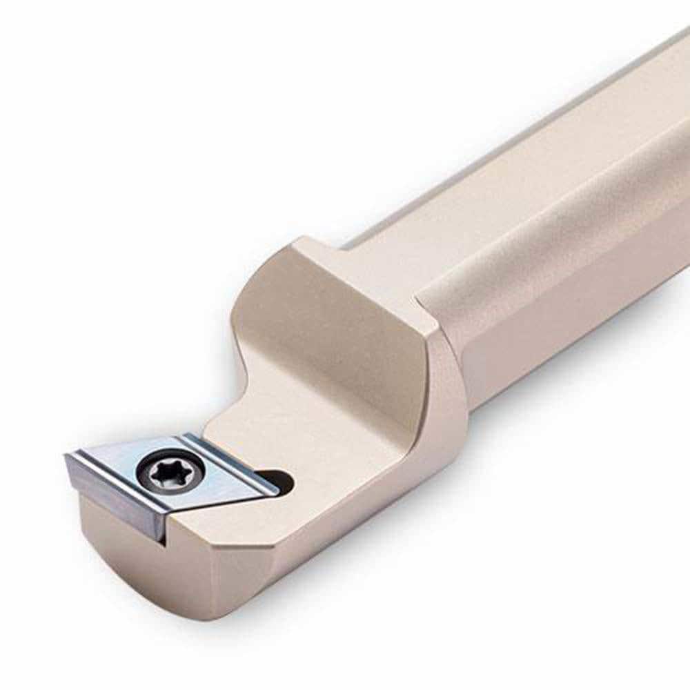 Indexable Turning Toolholders; Toolholder Style: SDUCL ; Lead Angle: 93.0 ; Insert Holding Method: Screw ; Overall Length (Decimal Inch): 100.0000 ; Shank Width (mm): 23.00 ; Shank Height (mm): 23.00