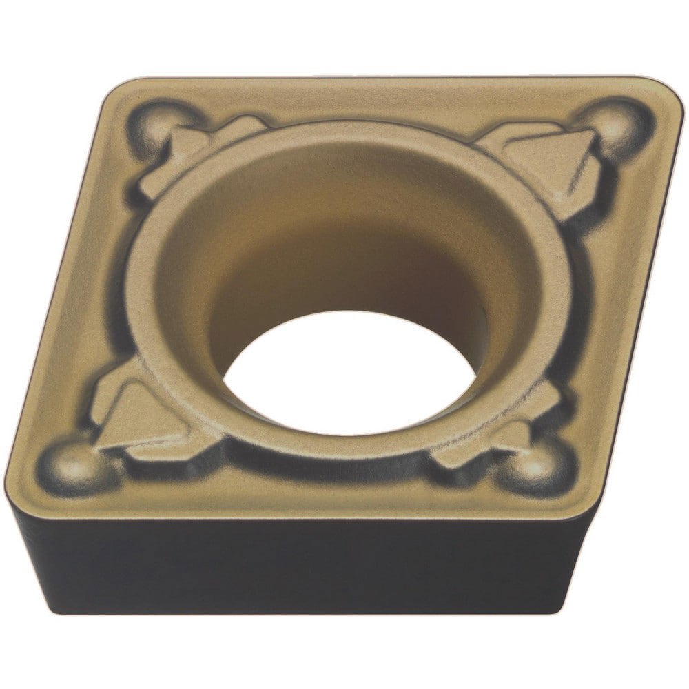 Turning Inserts; Relief Angle: 11.000 ; Insert Style: CPMH ; Corner Radius (mm): 0.40 ; Corner Radius (Inch): 1/64 ; Corner Radius (Decimal Inch): 0.0156 ; Included Angle: 80.00