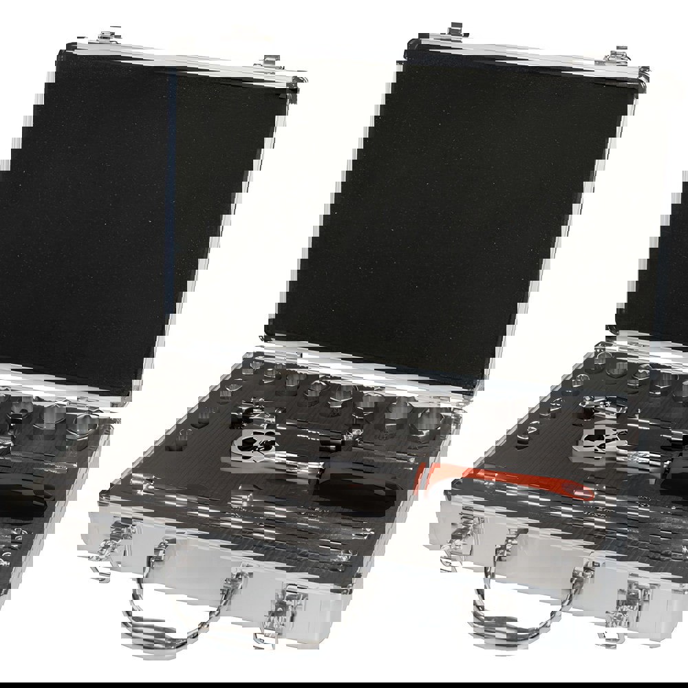 Socket Sets; Set Type: Standard ; Drive Size: 3/8 ; Minimum Size (Inch): 5/16 ; Maximum Size (Inch): 7/8 ; Tool Type: Socket Set ; Material: Chromium-Vanadium Steel