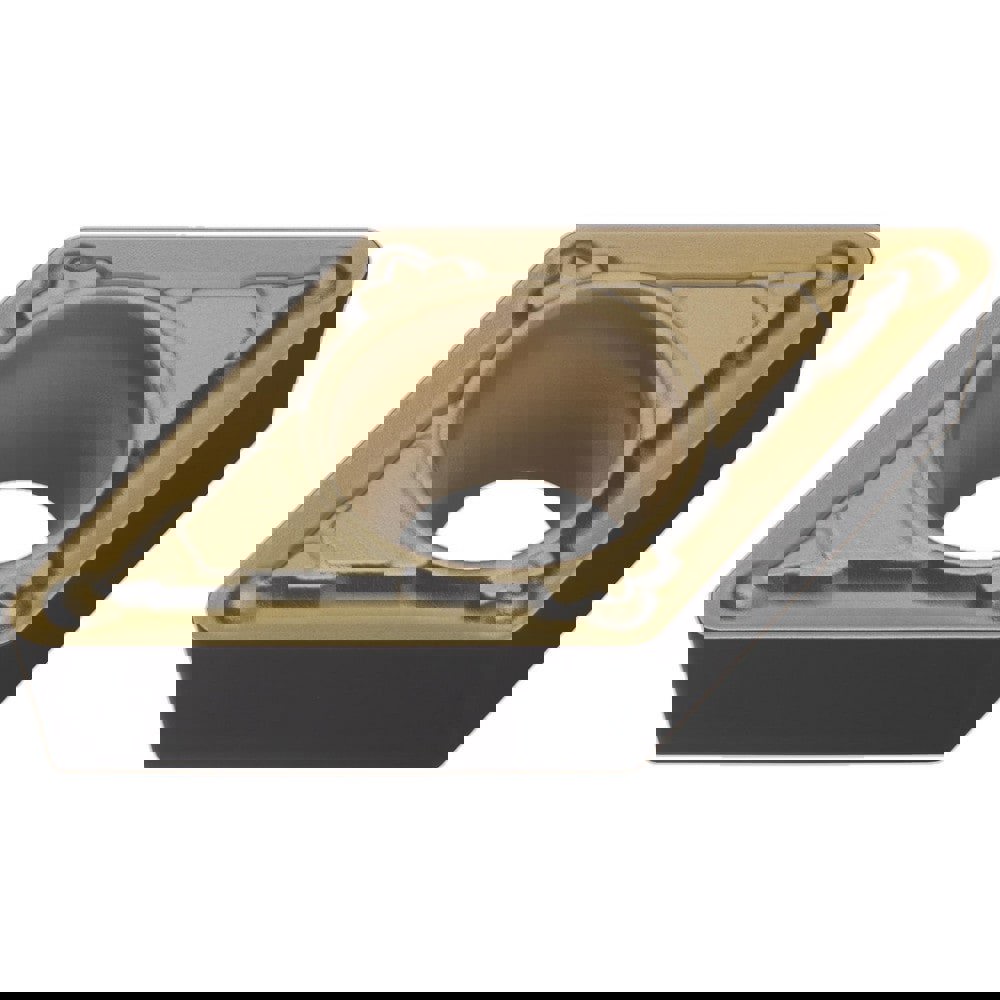 Turning Inserts; Relief Angle: 7.000 ; Insert Style: DCMT ; Corner Radius (mm): 0.80 ; Corner Radius (Inch): 1/32 ; Corner Radius (Decimal Inch): 0.0312 ; Included Angle: 55.00