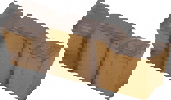 Grooving Insert: HFPL6004 IC808, Solid Carbide