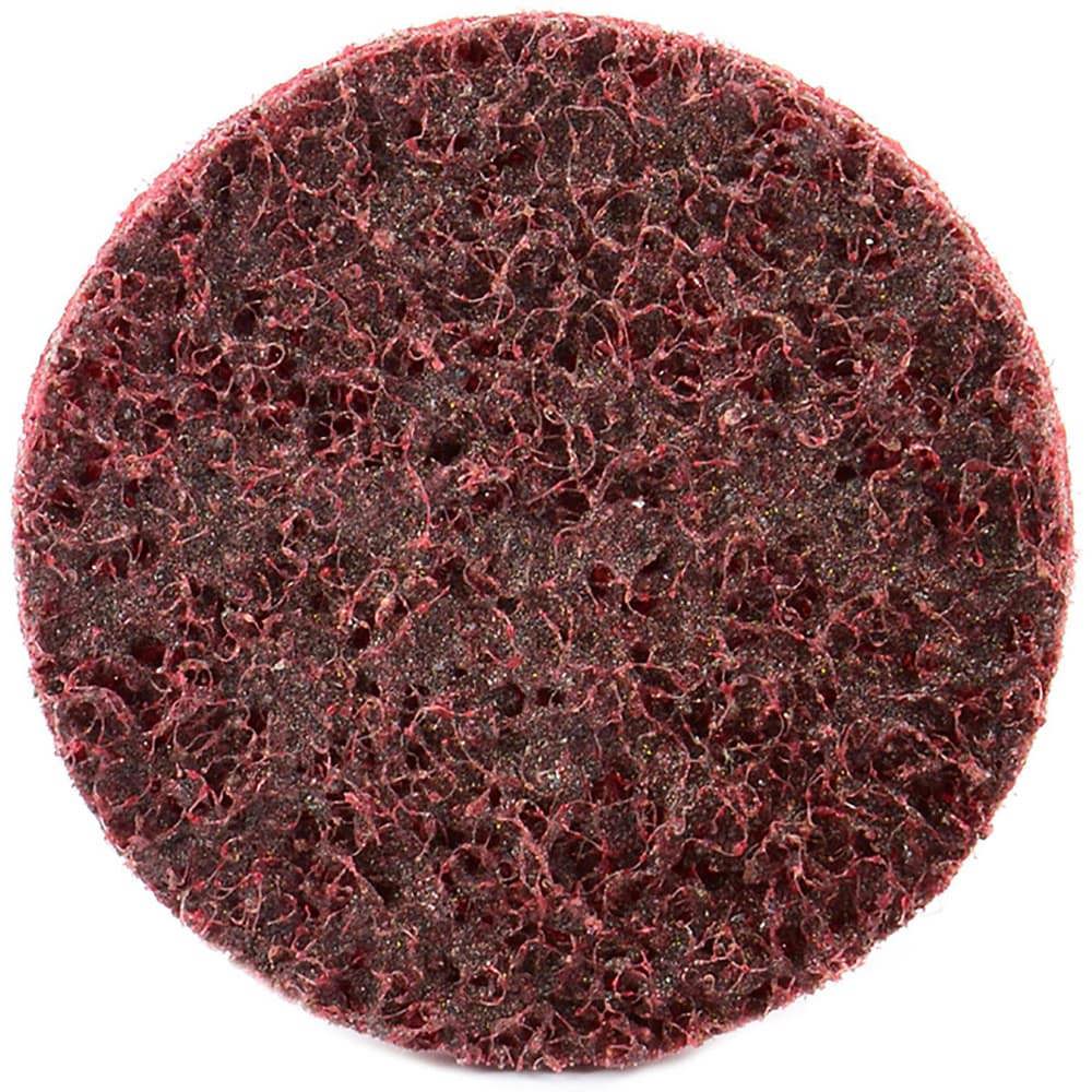 Hook & Loop Discs; Disc Diameter: 2 ; Grade: Medium ; Abrasive Type: Non-Woven ; Backing Material: Hook & Loop ; Abrasive Material: Aluminum Oxide ; Disc Color: Maroon