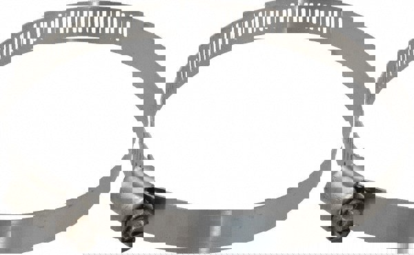 Worm Gear Clamp: SAE 64, 2-1/2 to 4-1/2