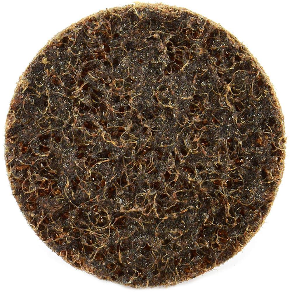Hook & Loop Discs; Disc Diameter: 4-1/2 ; Grade: Coarse ; Abrasive Type: Non-Woven ; Backing Material: Hook & Loop ; Abrasive Material: Aluminum Oxide ; Disc Color: Brown