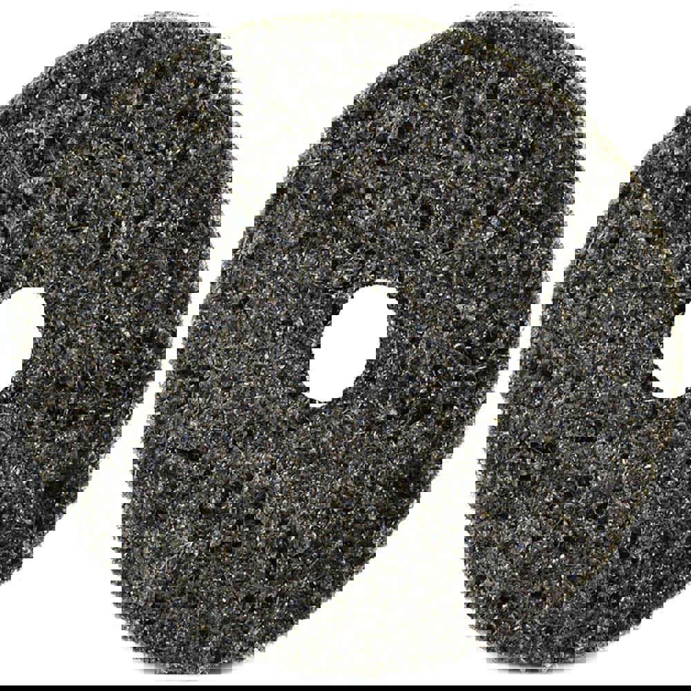 Hook & Loop Discs; Disc Diameter: 5 ; Grade: Extra Coarse ; Abrasive Type: Non-Woven ; Backing Material: Hook & Loop ; Abrasive Material: Ceramic Blend ; Disc Color: Gray