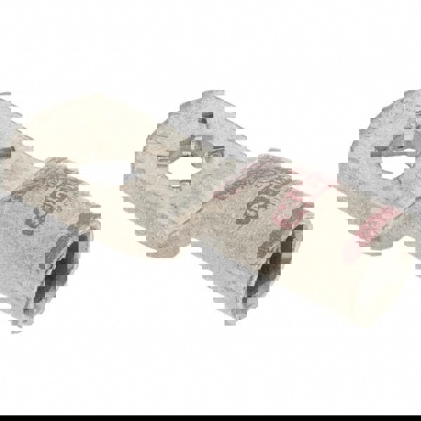 Closed Eyelet Ring Terminal: Non-Insulated, 2 to 1 AWG, Crimp Connection