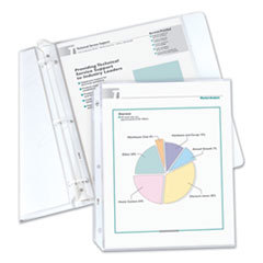 200 Pc Sheet Protector-Ring Binder: Clear
