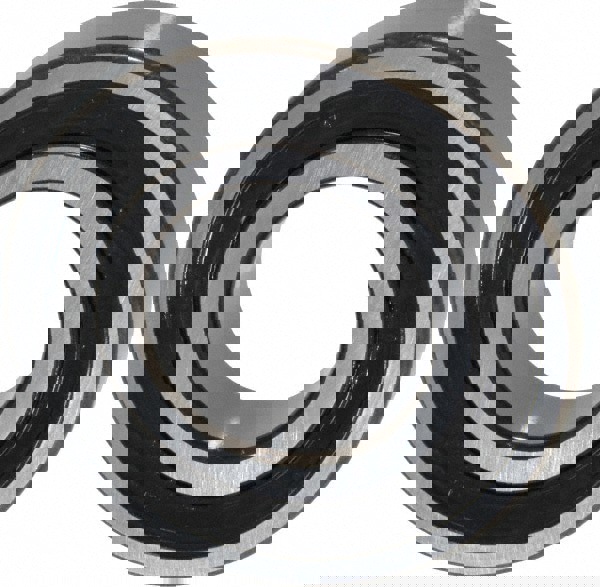 Deep Groove Ball Bearing: 72 mm OD, Double Seal