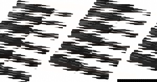 Roll Pin Punch Set: 6 Pc, 3 to 8 mm