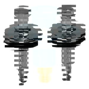 Half Kit Trim with Plastic Stopper in Polished Chrome