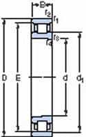 Deep Groove Ball Bearing: 85 mm OD