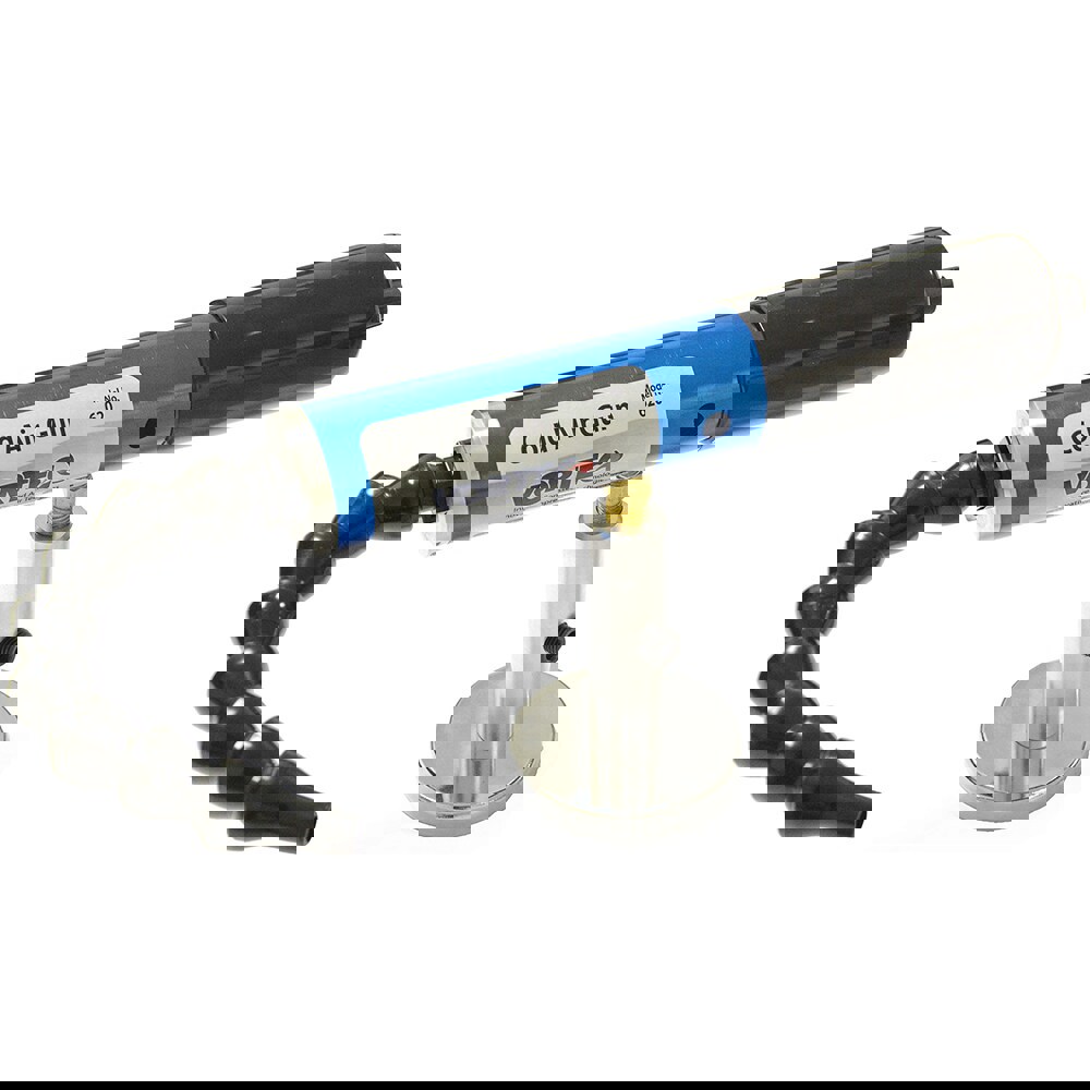 Cold Air Coolant Systems; Air Capacity (BTU/Hr): 1500 ; Maximum Pressure (psi): 100.00 ; Minimum Pressure (psi): 80.00 ; Tank/Unit Length (Inch): 18-5/8 ; Number of Lines: 1