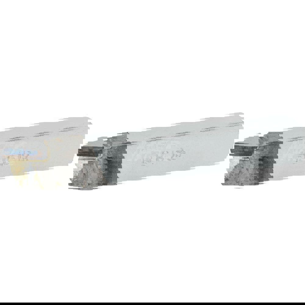 Single Point Tool Bit: 1/2'' Shank Width, 1/2'' Shank Height, Micrograin Solid Carbide Tipped, Neutral, E, Threading Tool