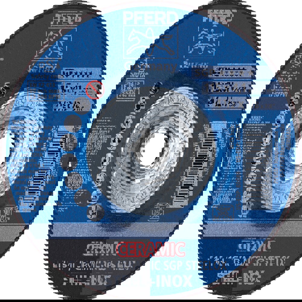 Depressed Grinding Wheel: Type 27, 4-1/2