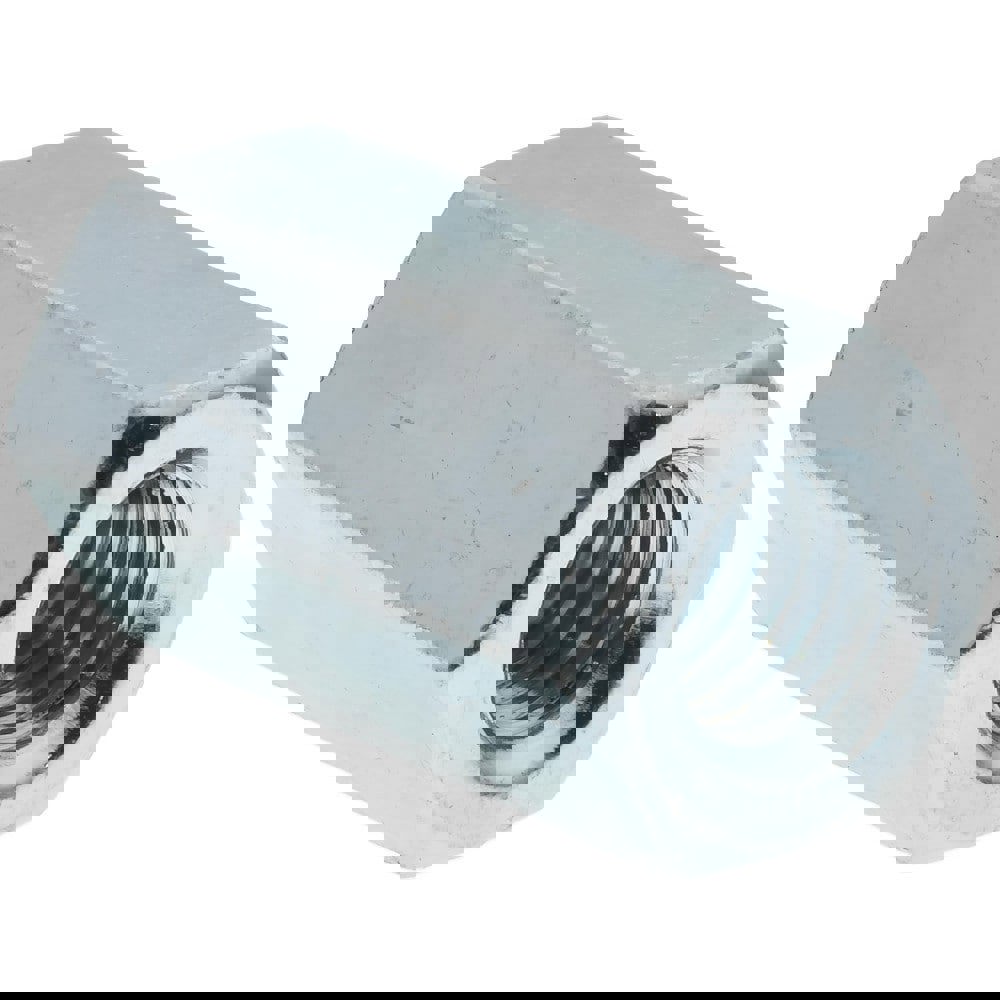 M8x1.25 Metric Coarse, 24mm OAL Steel Standard Coupling Nut