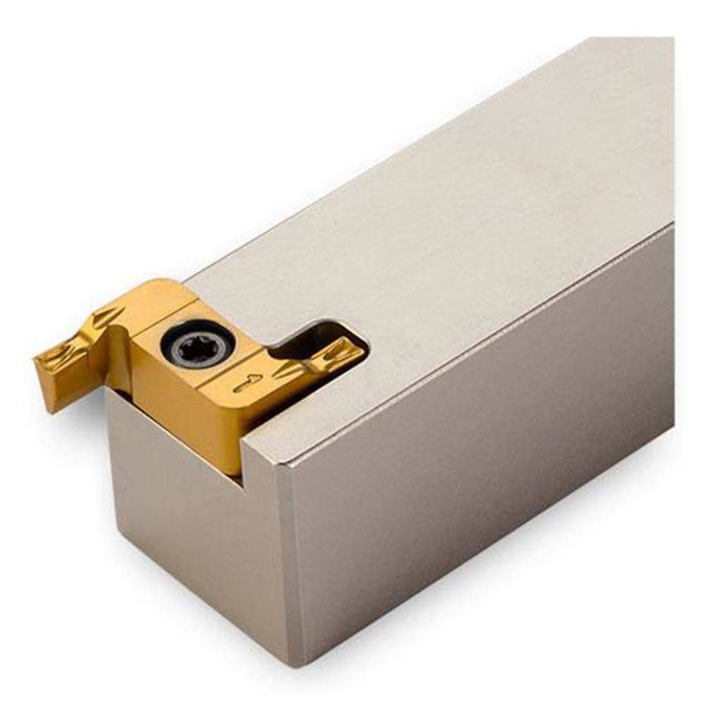Indexable Grooving Toolholders; Toolholder Type: External Grooving ; Insert Seat Size: 3; 4 ; Cutting Direction: Right Hand ; Maximum Depth of Cut (Decimal Inch): 0.2360 ; Minimum Groove Width (Decimal Inch): 0.1180 ; Toolholder Style: TXFR