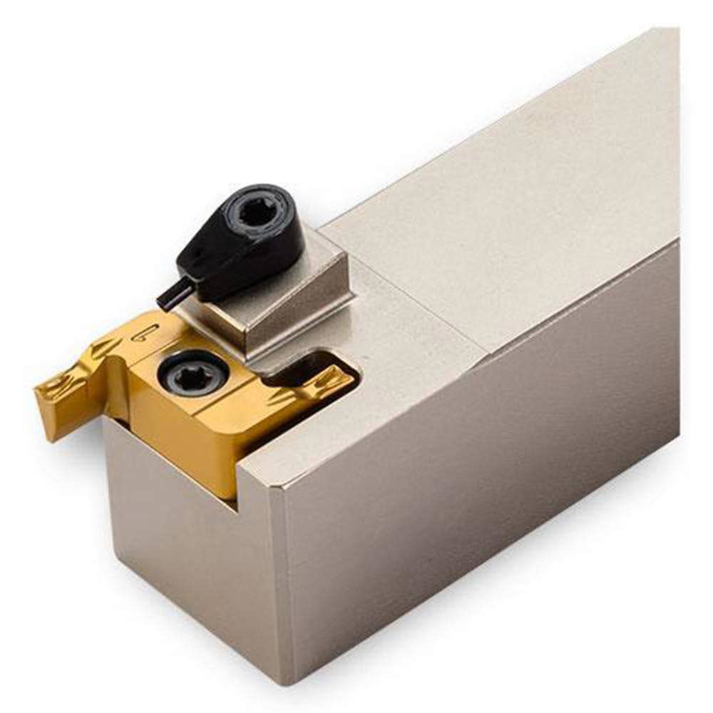 Indexable Grooving Toolholders; Toolholder Type: External Grooving ; Insert Seat Size: 3; 4 ; Cutting Direction: Right Hand ; Maximum Depth of Cut (Decimal Inch): 0.2360 ; Minimum Groove Width (Decimal Inch): 0.1180 ; Toolholder Style: TXFR