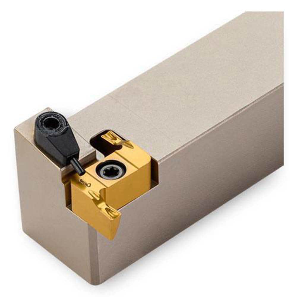 Indexable Grooving Toolholders; Toolholder Type: External Grooving ; Insert Seat Size: 3; 4 ; Cutting Direction: Left Hand ; Maximum Depth of Cut (Decimal Inch): 0.2360 ; Minimum Groove Width (Decimal Inch): 0.1180 ; Toolholder Style: TXFPL