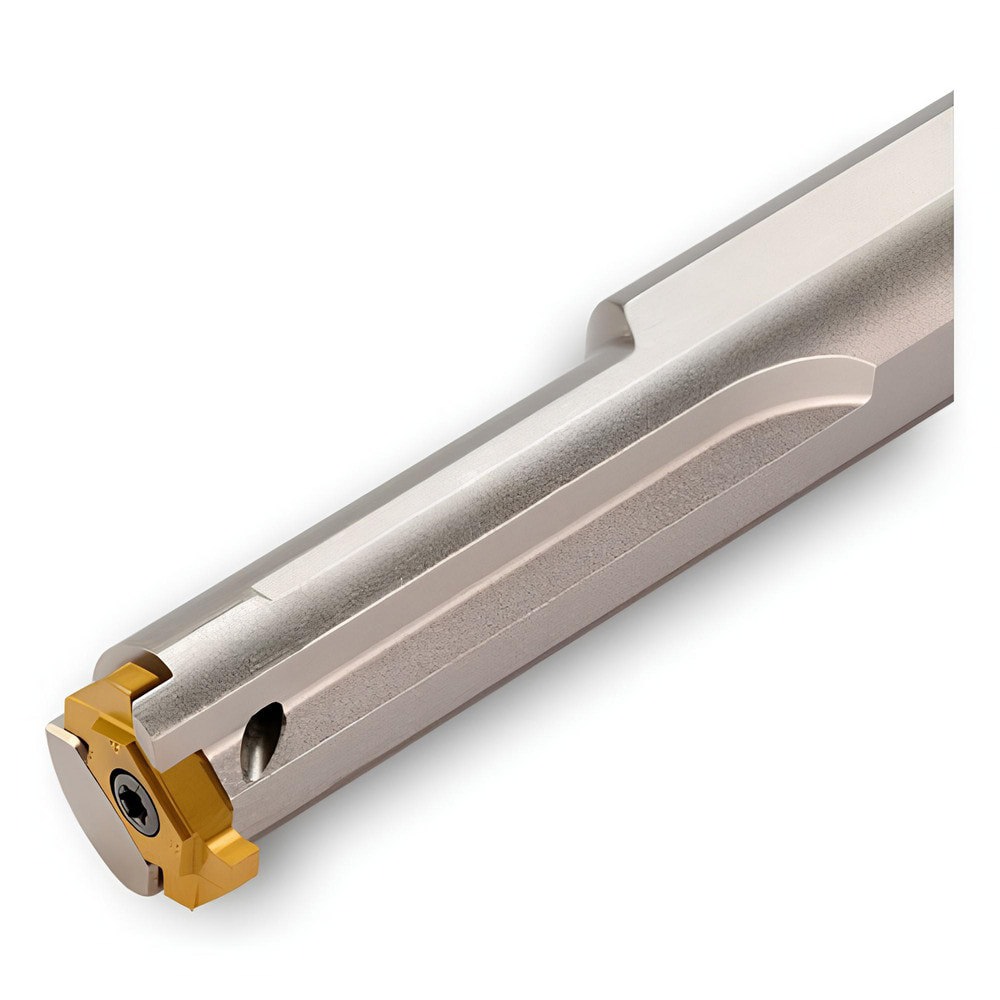 Indexable Grooving/Cut-Off Toolholders; Internal or External: Internal ; Hand of Holder: Right Hand ; Maximum Depth of Cut (Decimal Inch): 0.0980 ; Maximum Groove Width (Decimal Inch): 0.1180 ; Minimum Groove Width (Decimal Inch): 0.0590