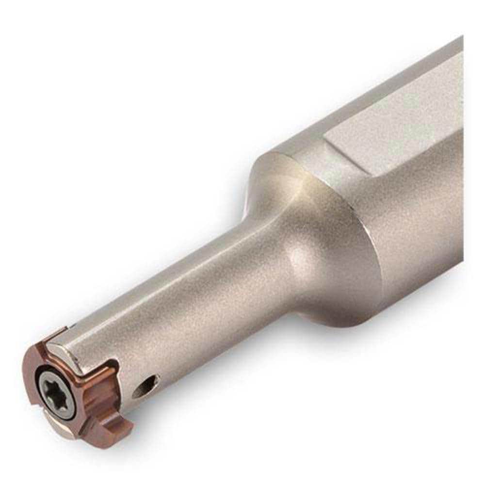 Indexable Grooving Toolholders; Toolholder Type: Internal Grooving ; Insert Seat Size: 0.5 to 2 ; Cutting Direction: Neutral ; Maximum Depth of Cut (Decimal Inch): 0.0590 ; Minimum Groove Width (Decimal Inch): 0.0200 ; Toolholder Style: TMIHN